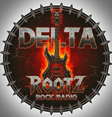 Delta Rootz Rock Radio logo